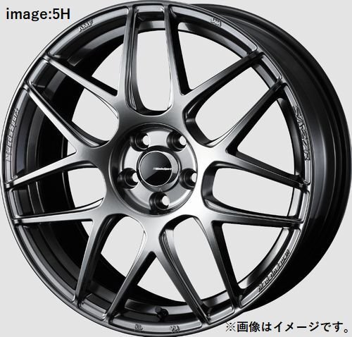 個人宅発送可能 Weds ウエッズスポーツ 15X6.0J +48 4穴 PCD100 PSB ホイール 1本 SA-27R エスエー ニーナナ アール (74203)