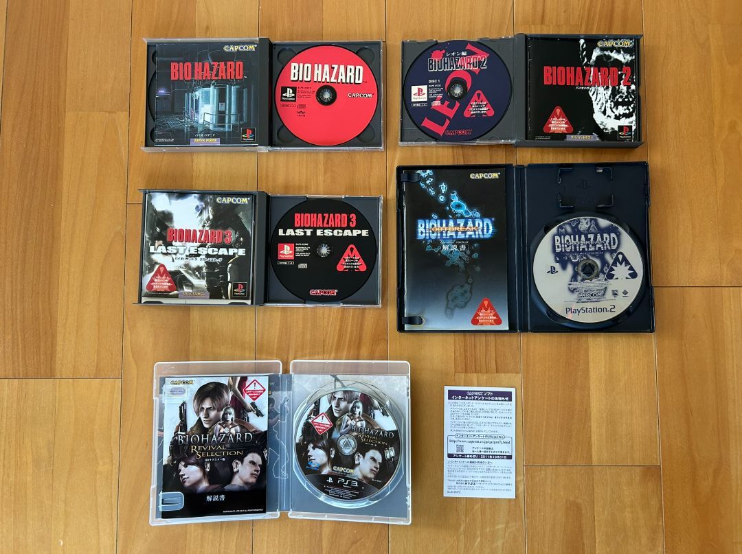 動作品 この1台でPS1,2,3ソフト(バイオハザード1~6)遊べる 動作品 この1台でPS1,2,3ソフト(バイオハザード1~6)遊べる