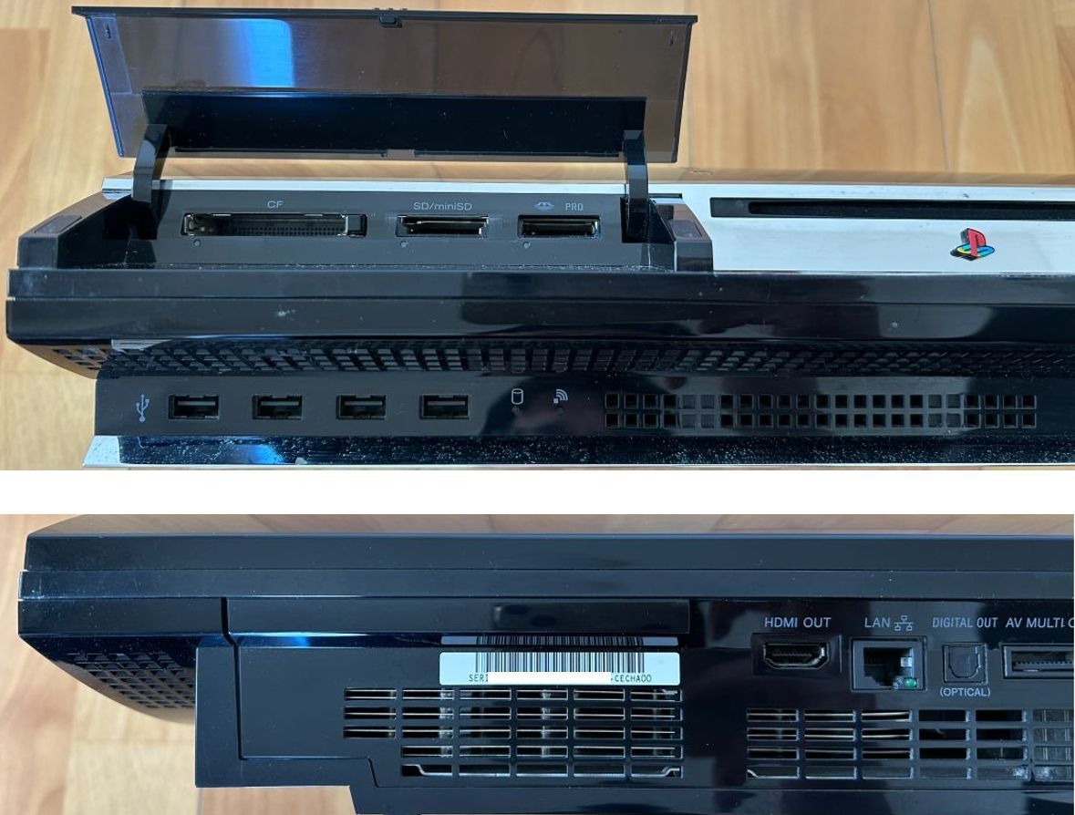 動作品 この1台でPS1,2,3ソフトがプレイできる PS3初期型(60GB→500GB交換済)+テイルズオブシリーズ19本コンプ! CECHA00 PS2対応! 動作品 この1台でPS1,2,3ソフトがプレイできる PS3初期型(60GB→500GB交換済)+テイルズオブシリーズ19本コンプ! CECHA00 PS2対応!