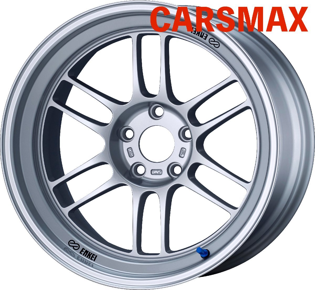 新品2本 エンケイ ENKEI RPF1 RS 18x 9.5J +12 (ET12) 5穴 PCD 114.3 Silver (シルバー)