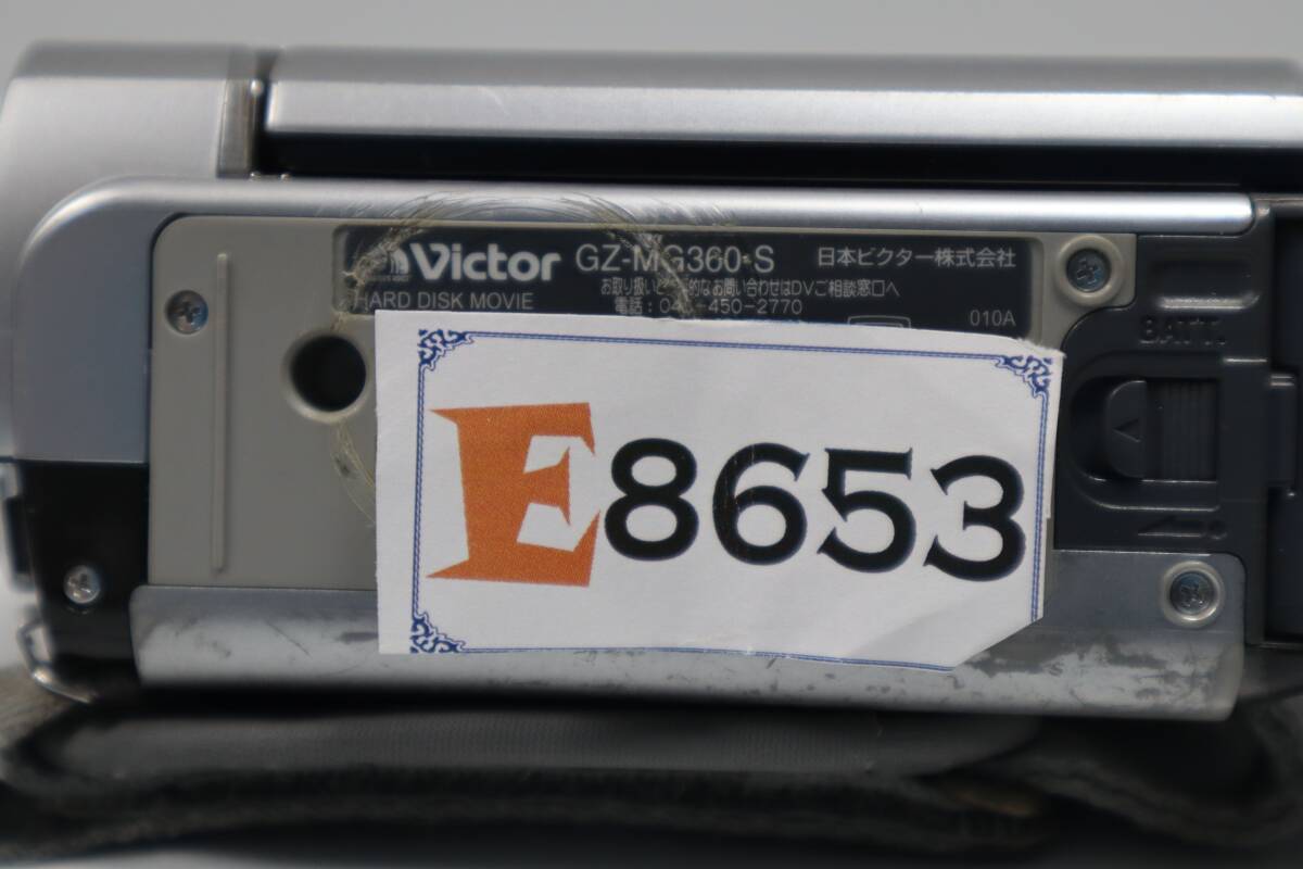 E8653 Y Victor GZ-MG360-S Everio HDDカメラ デジタルビデオ E8653 Y Victor GZ-MG360-S Everio HDDカメラ デジタルビデオ