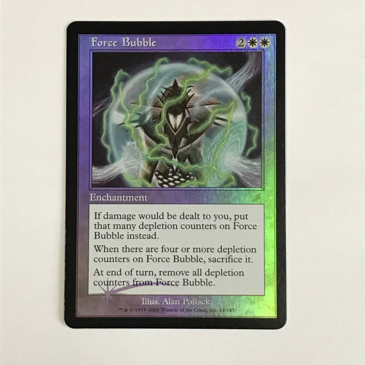 ★Force Bubble(力場の泡)★Foil英1枚_画像1