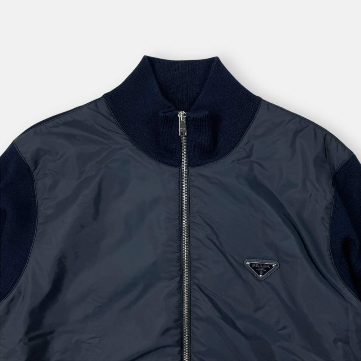 美品】22AW PRADA プラダ / Re-Nylon ナイロン ジャケット 美品】22AW PRADA プラダ / Re-Nylon ナイロン ジャケット