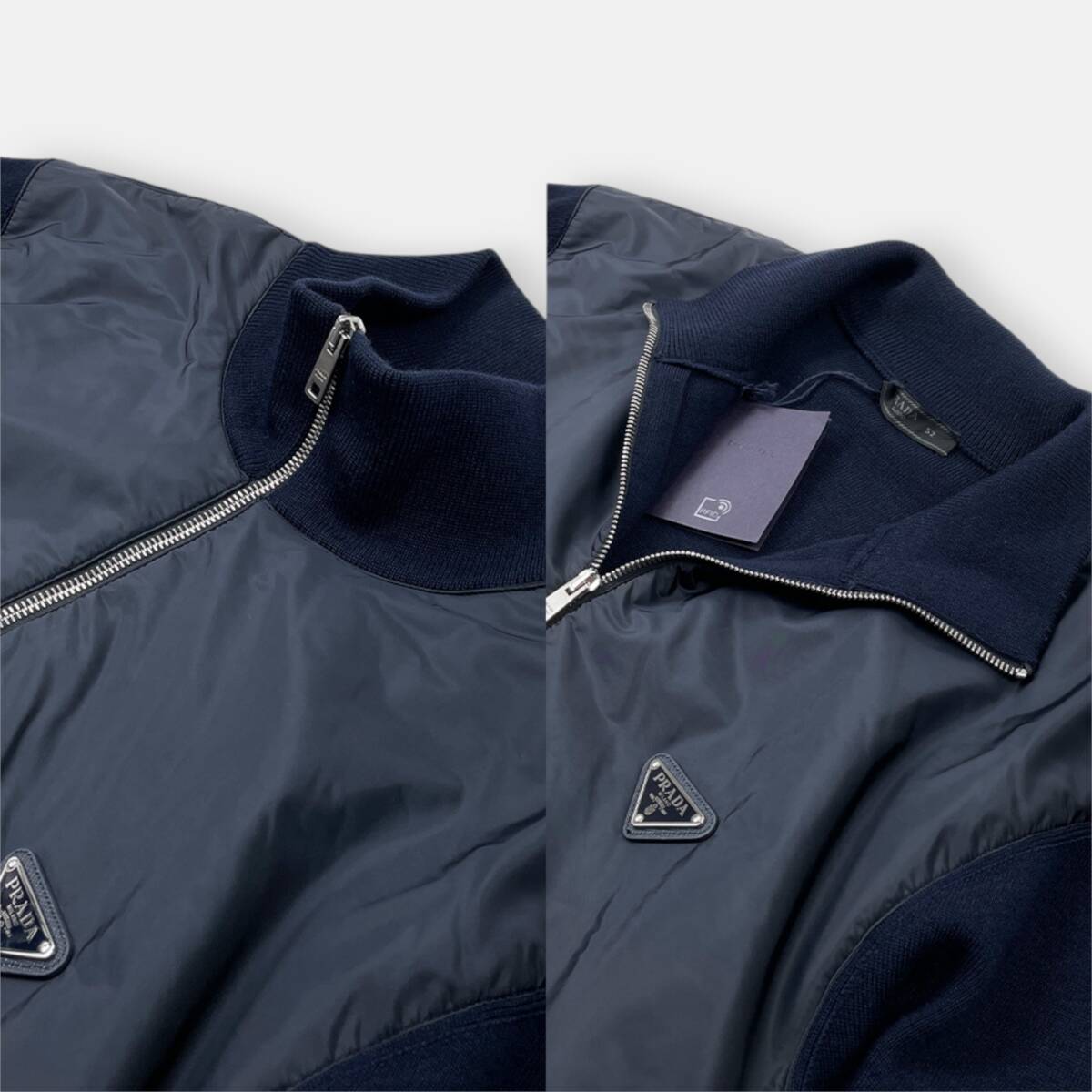 美品】22AW PRADA プラダ / Re-Nylon ナイロン ジャケット 美品】22AW PRADA プラダ / Re-Nylon ナイロン ジャケット