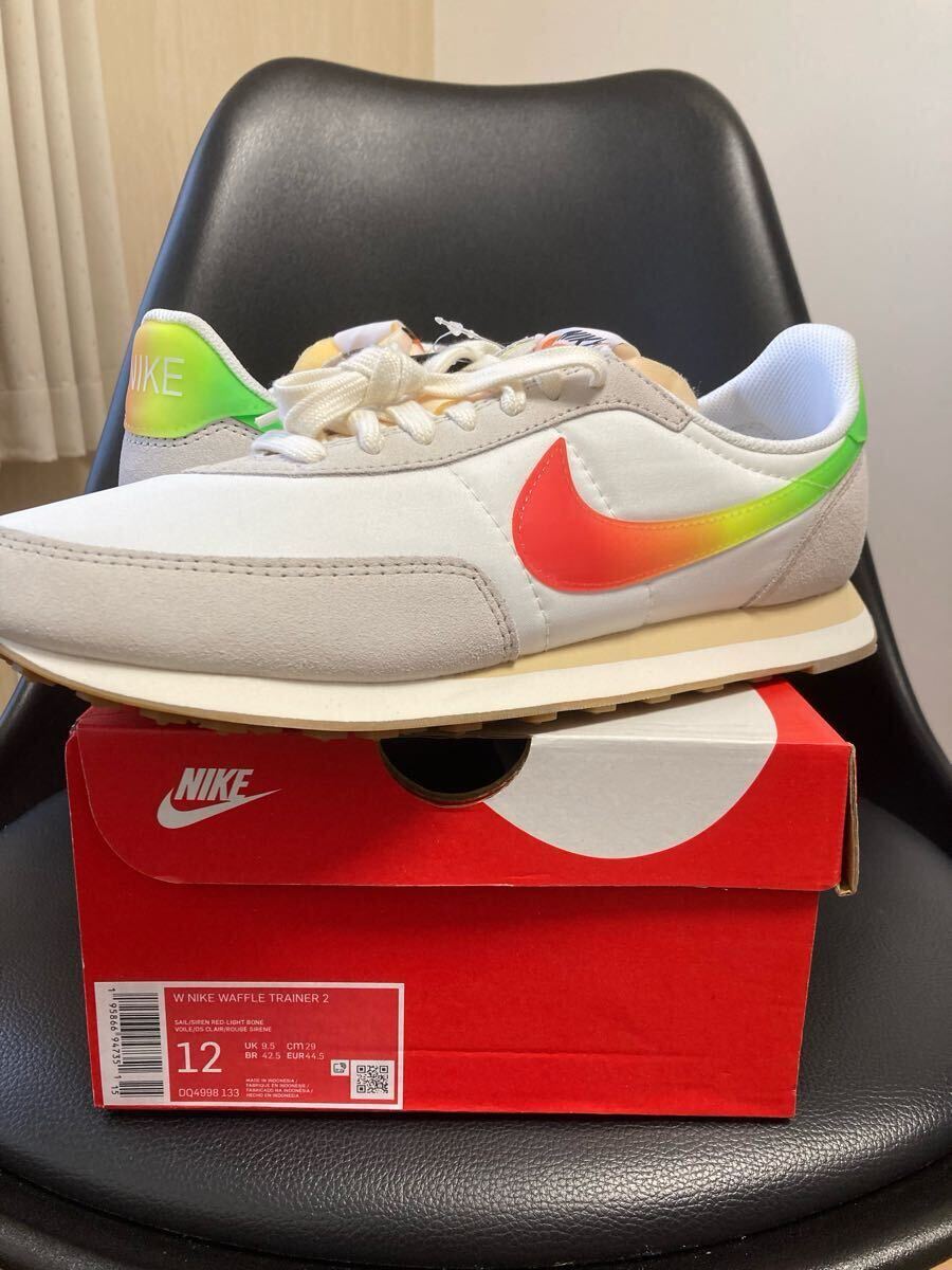 新品NIKEワッフルトレーナー2レインボーvintageヴィンテージjordanジョーダンFCRB bristol supreme stussy gyakusouハワイacgグアムVNTG_画像3