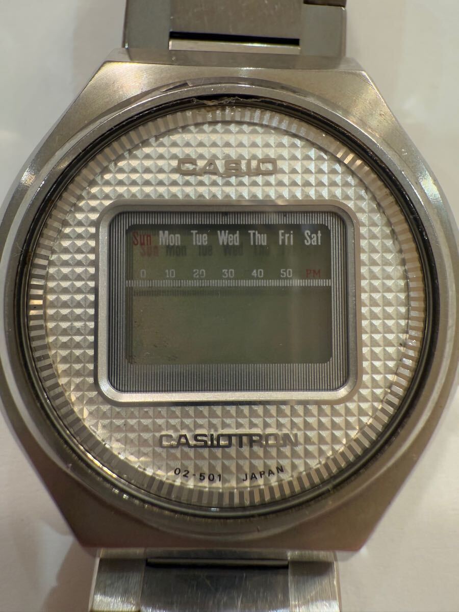 CASIO CASIOTRON 02-501 カシオトロン メンズクォーツ 腕時計 CASIO CASIOTRON 02-501 カシオトロン メンズクォーツ 腕時計