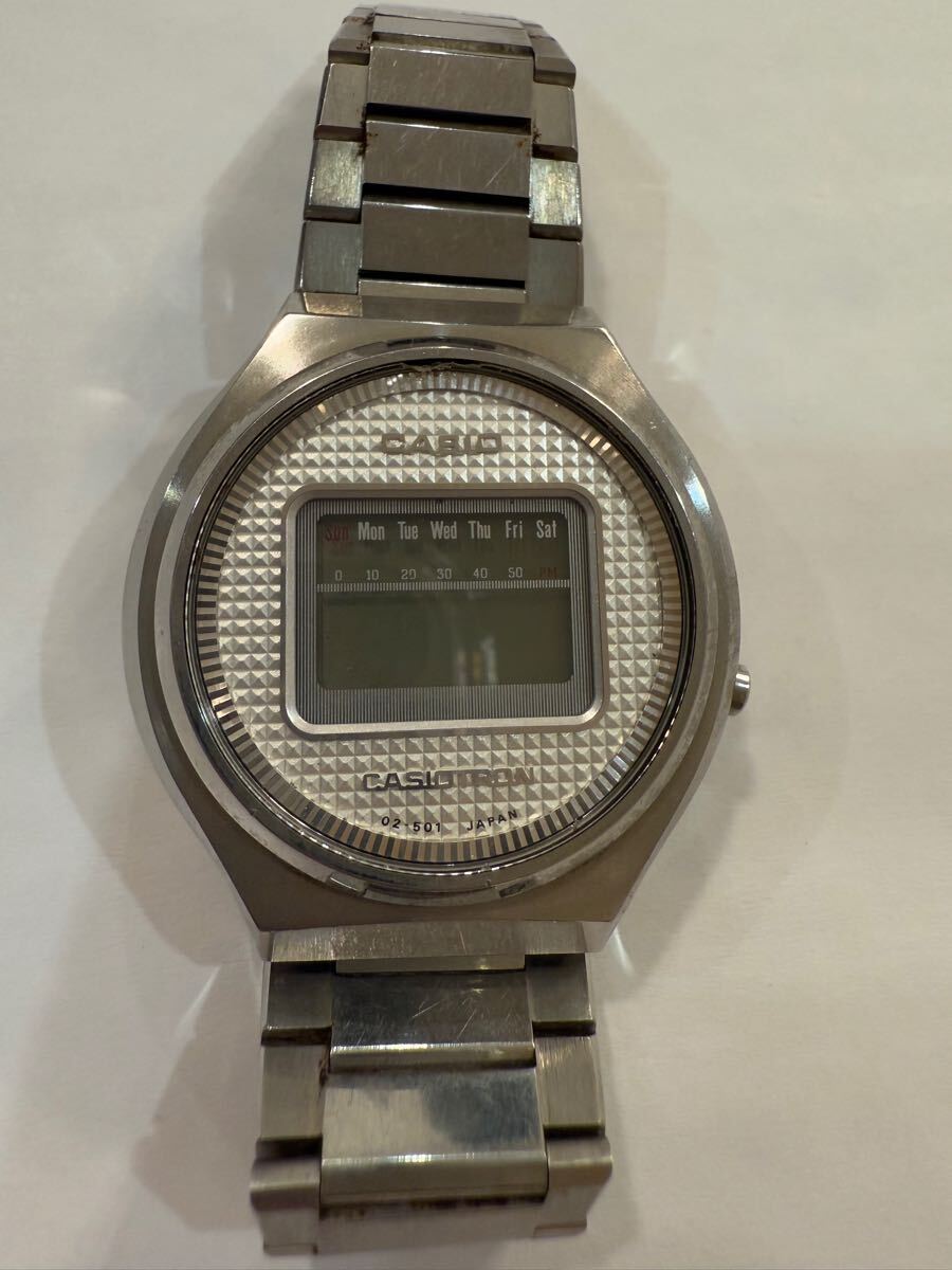 CASIO CASIOTRON 02-501 カシオトロン メンズクォーツ 腕時計 CASIO CASIOTRON 02-501 カシオトロン メンズクォーツ 腕時計
