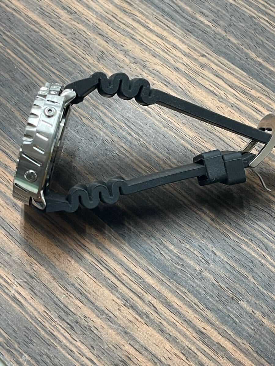 FOXBOX ブラックフェイスオマージュクォーツ腕時計_画像4