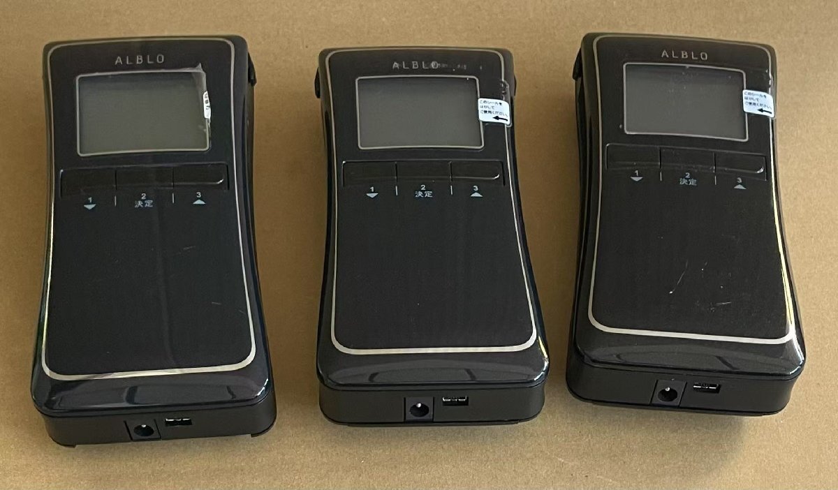 ☆ジャンク現状品☆通電のみ ALBLO FC-1200F アルコール検知器 ☆ジャンク現状品☆通電のみ ALBLO FC-1200F アルコール検知器