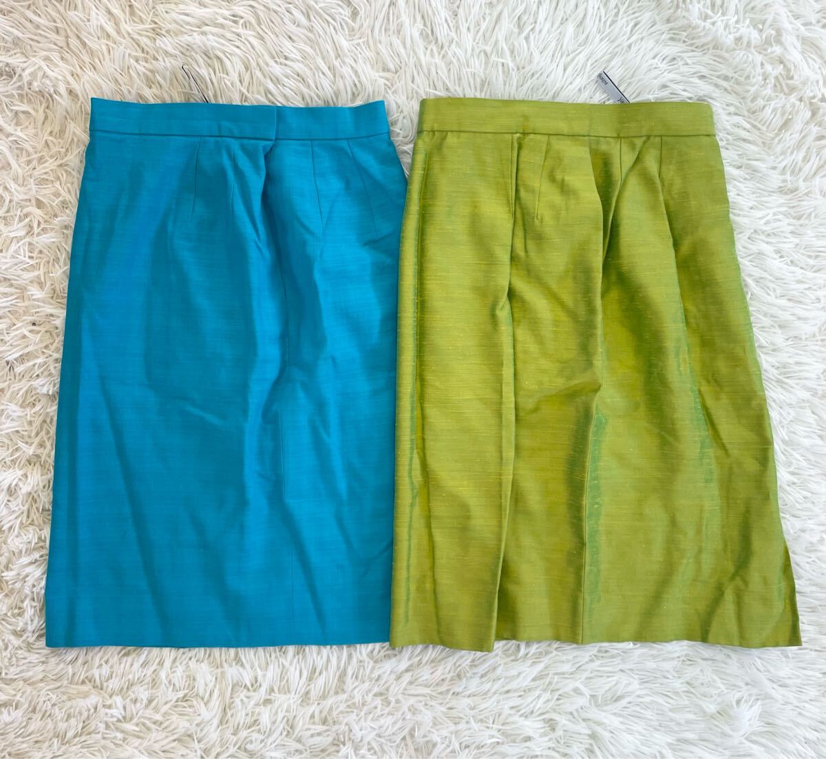 良品　YVES SAINT LAURENT　イヴ?サンローラン　タイトスカート　膝丈スカート　36サイズ　レディース　Sサイズ　おまとめ　2著セット　