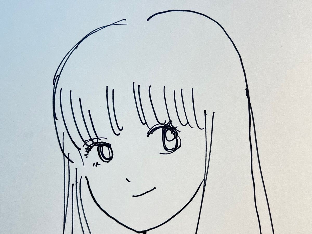 江口寿史 直筆イラスト サイン色紙 40.5×32cm まんだらけ購入品 江口寿史 直筆イラスト サイン色紙 40.5×32cm まんだらけ購入品