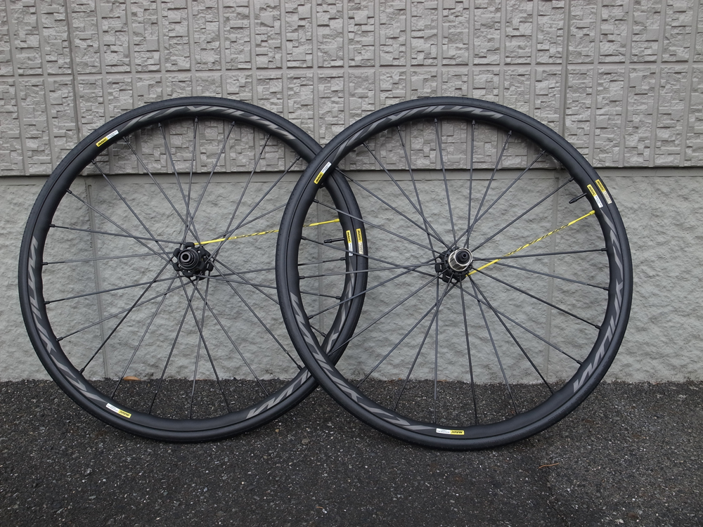 Mavic Ksyrium Pro DISC マビック キシリウム プロ ディスク ホイール SLR ULTIMATE YKSION