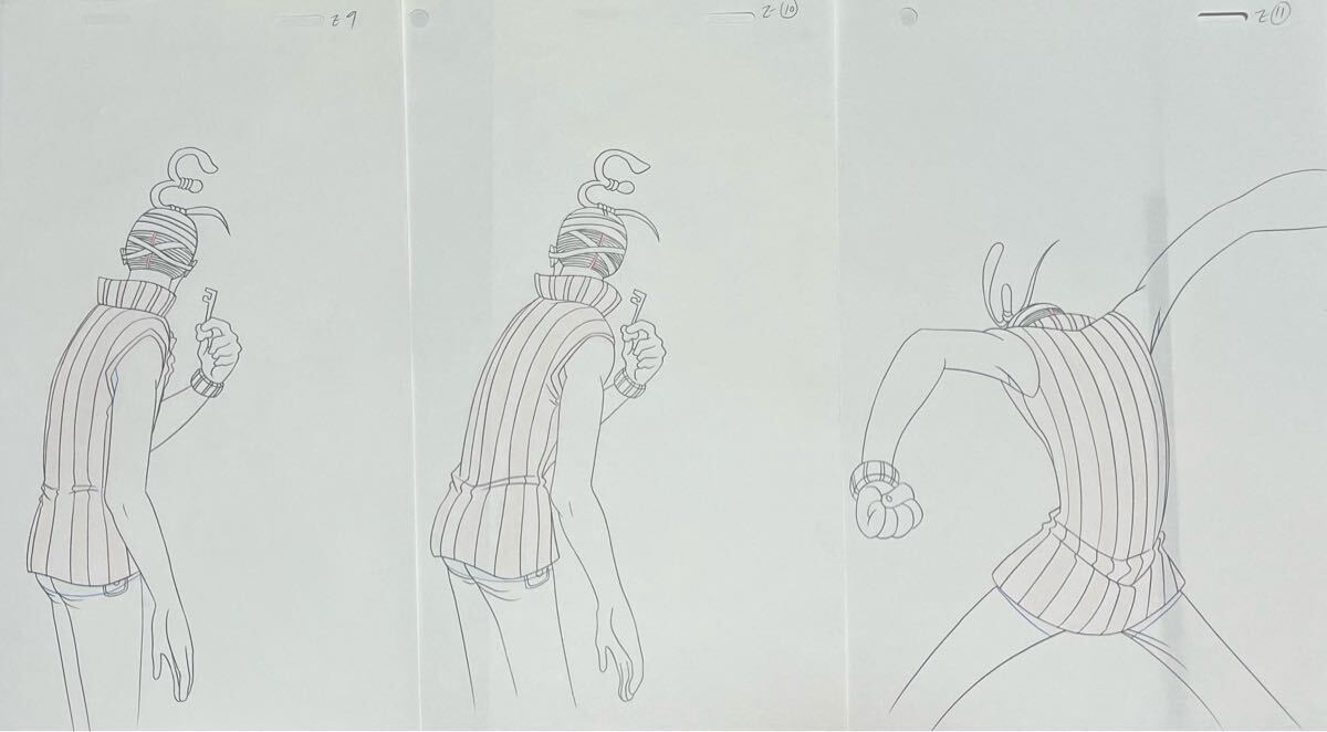 ワンピース ONE PIECE 劇場版 ルフィ ナミ ウソップ セル画 動画 ワンピース ONE PIECE 劇場版 ルフィ ナミ ウソップ セル画 動画