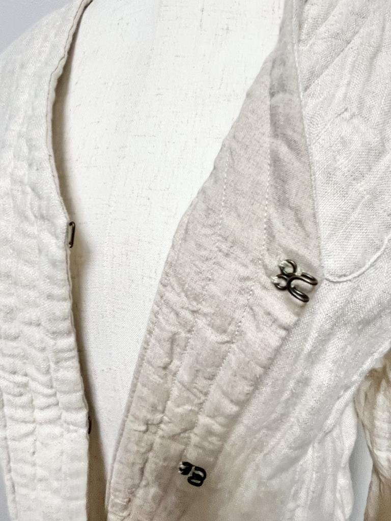 送料込】GASA ガサ リネンコットンジャケット Mサイズ ライト