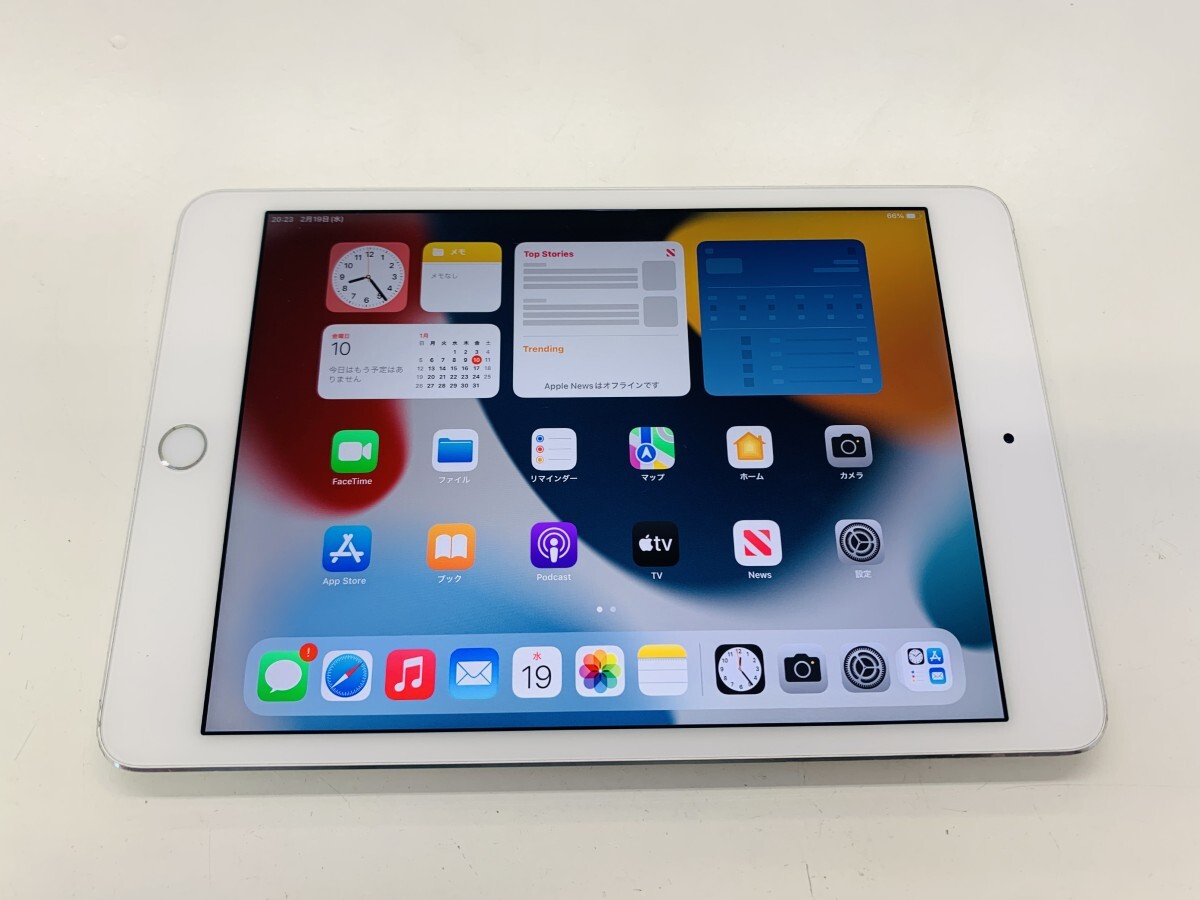 ★送料無料★WiFi★A1538 iPad mini 4 128GB★シルバー★0035270001891★SYS★02/20