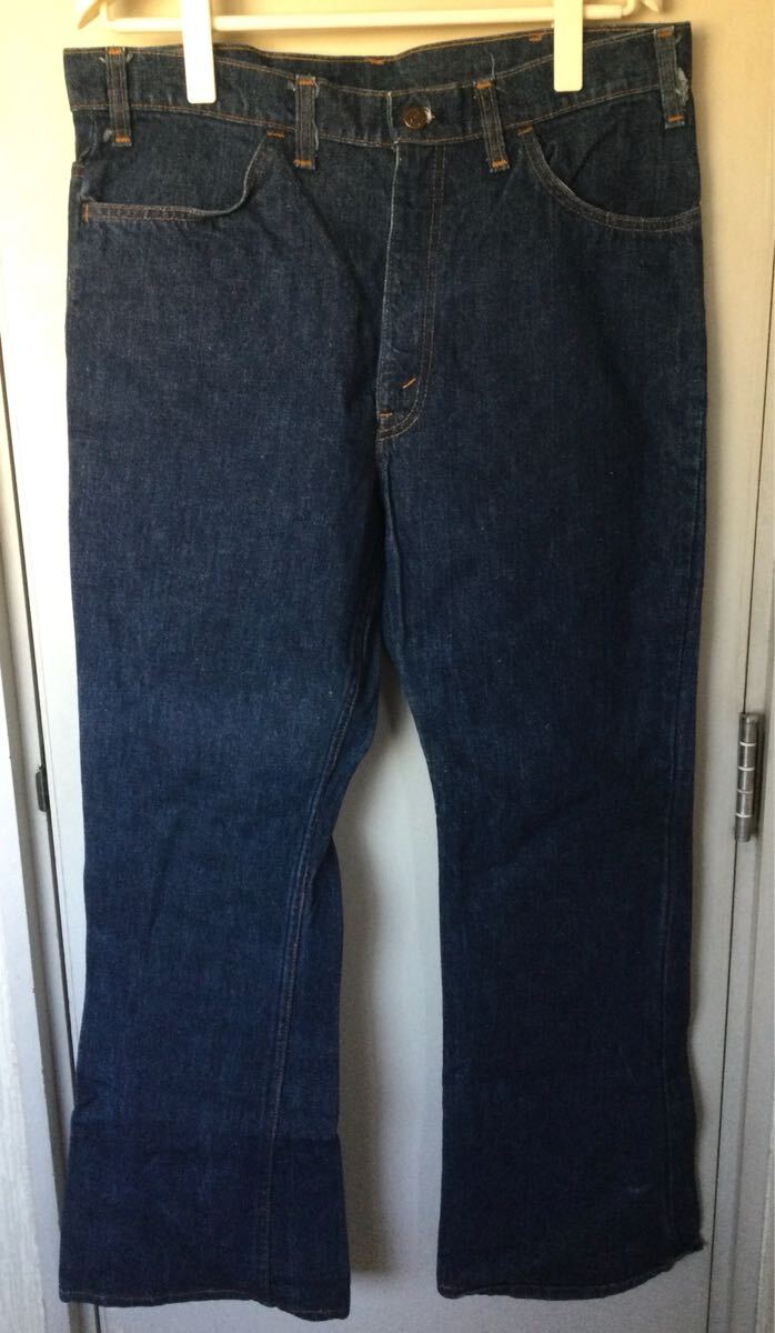 濃紺◎70's Levi's リーバイス646 W36 L31USA製ヴィンテージ 濃紺◎70's Levi's リーバイス646 W36 L31USA製ヴィンテージ