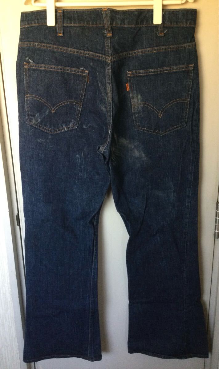 濃紺◎70's Levi's リーバイス646 W36 L31USA製ヴィンテージ 濃紺◎70's Levi's リーバイス646 W36 L31USA製ヴィンテージ