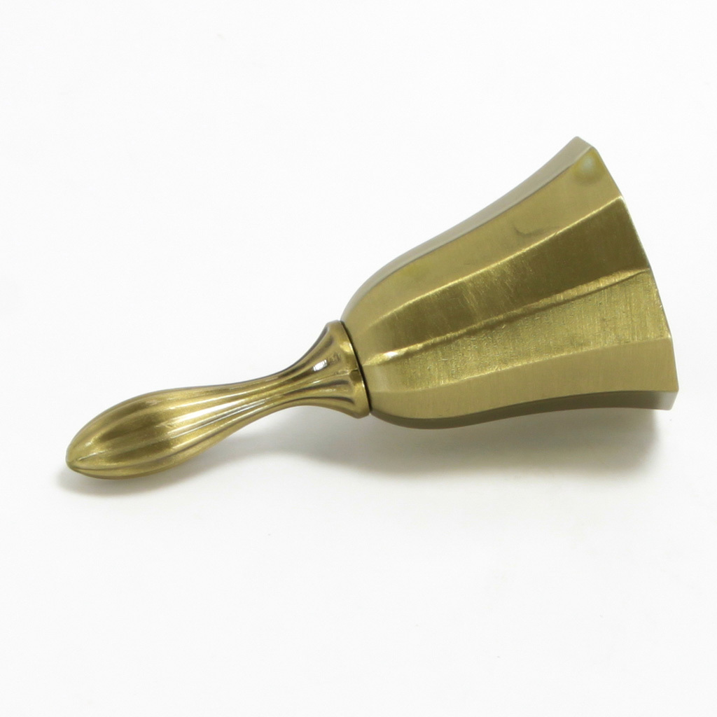 アンティーク風(fēng)ハンドベル　青銅色　インテリア等　 卓上ベル　唿び鈴　イベント　玄関　新品