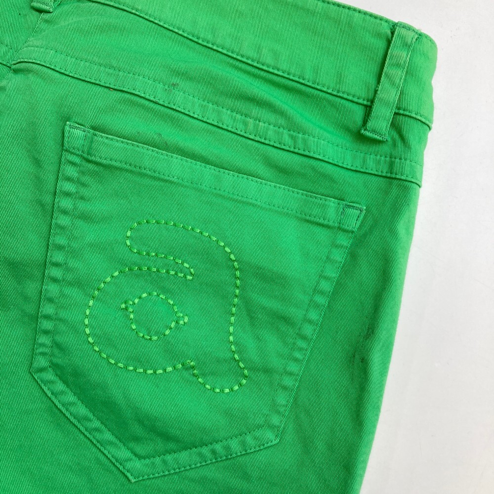 ARCHIVIOaruchibio стрейч брюки оттенок зеленого 40 [240101155240] Golf одежда женский 