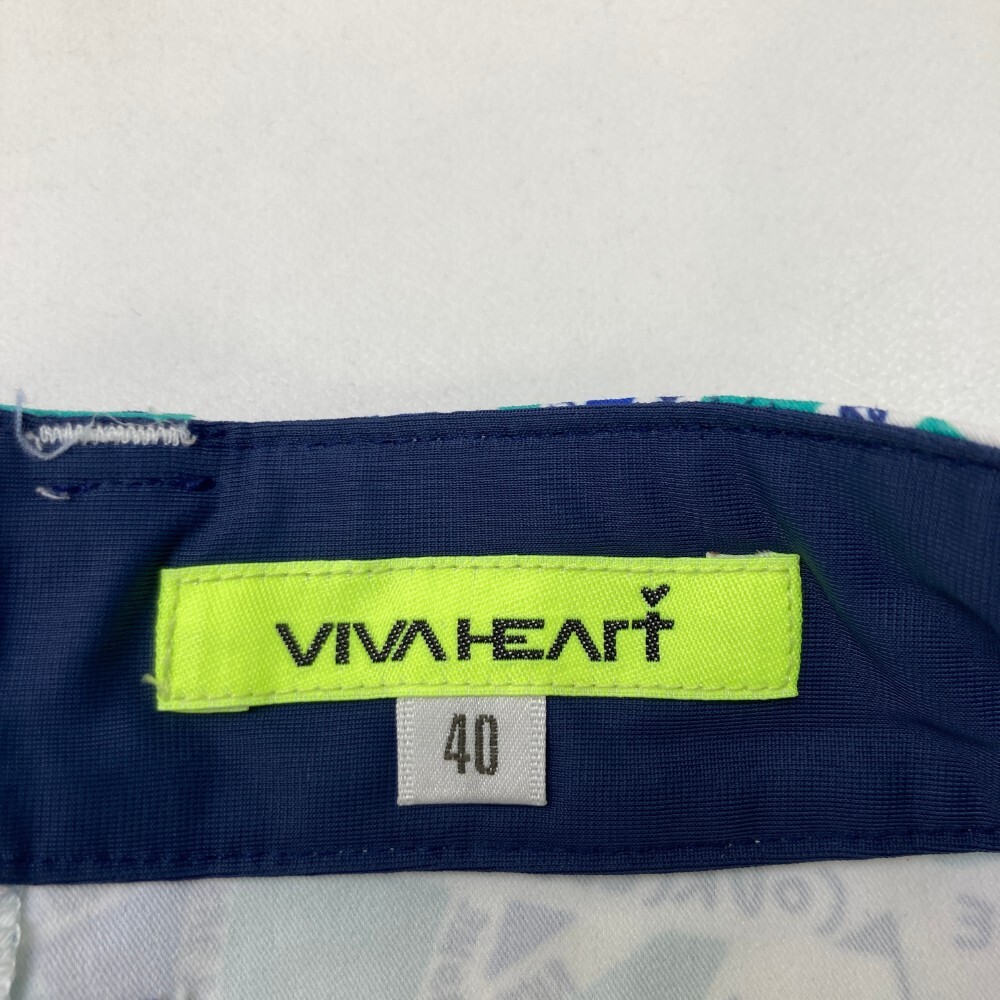 VIVA HEART viva Heart шорты общий рисунок оттенок зеленого 40 [240101018221] Golf одежда женский 