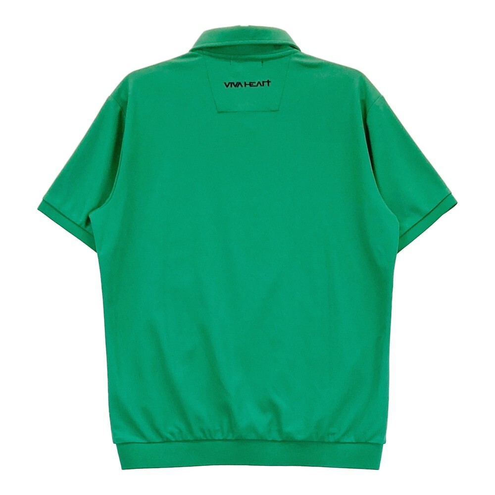 VIVA HEART ビバハート 半袖ポロシャツ グリーン系 50 [240101242976] ゴルフウェア メンズ_画像2