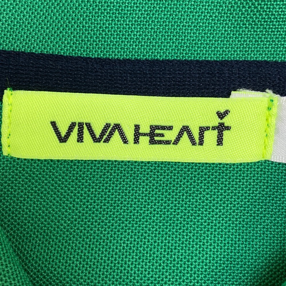 VIVA HEART ビバハート 半袖ポロシャツ グリーン系 50 [240101242976] ゴルフウェア メンズ_画像4