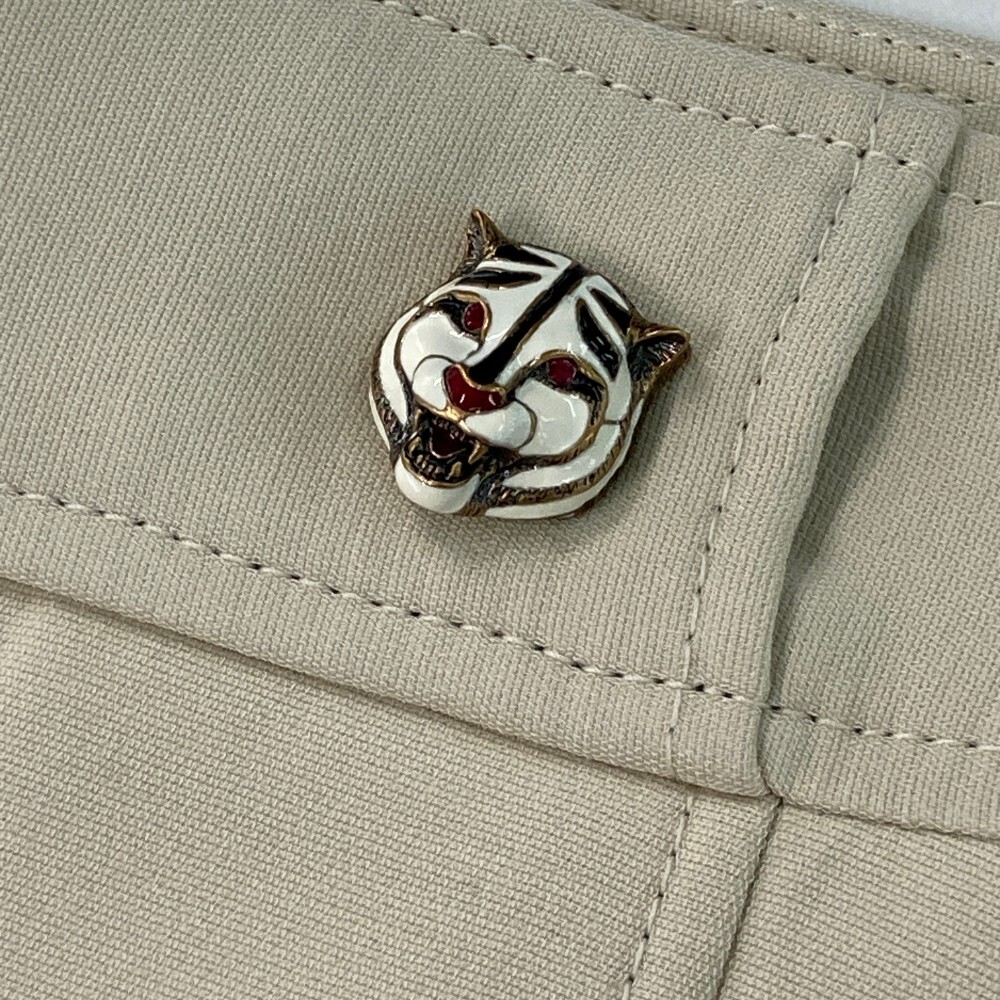 GUCCI グッチ 516588 スカート タイガー ベージュ系 40 [240101246204] レディース
