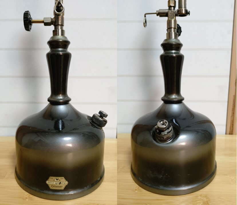 Coleman модель 134 стол лампа Pyrex 355 перчатка 1935~42 год примерно