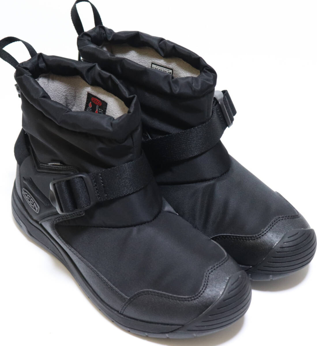 新品箱付き【KEEN キーン】HOODROMEO WP ウィンターブーツ 黒 US 8(26cm) v6419_画像4
