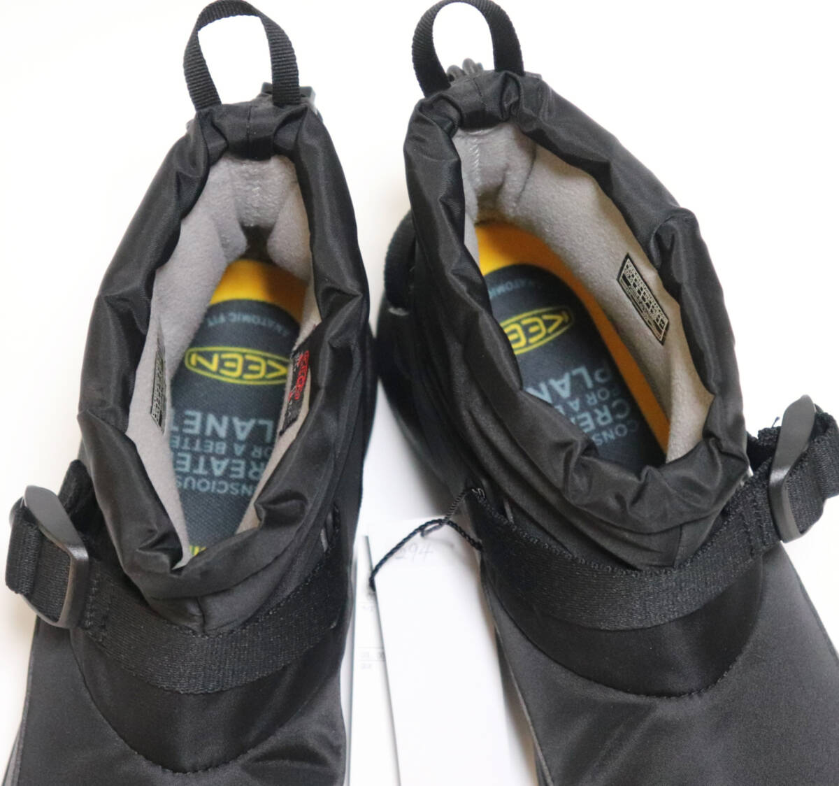 新品箱付き【KEEN キーン】HOODROMEO WP ウィンターブーツ 黒 US 8(26cm) v6419_画像5