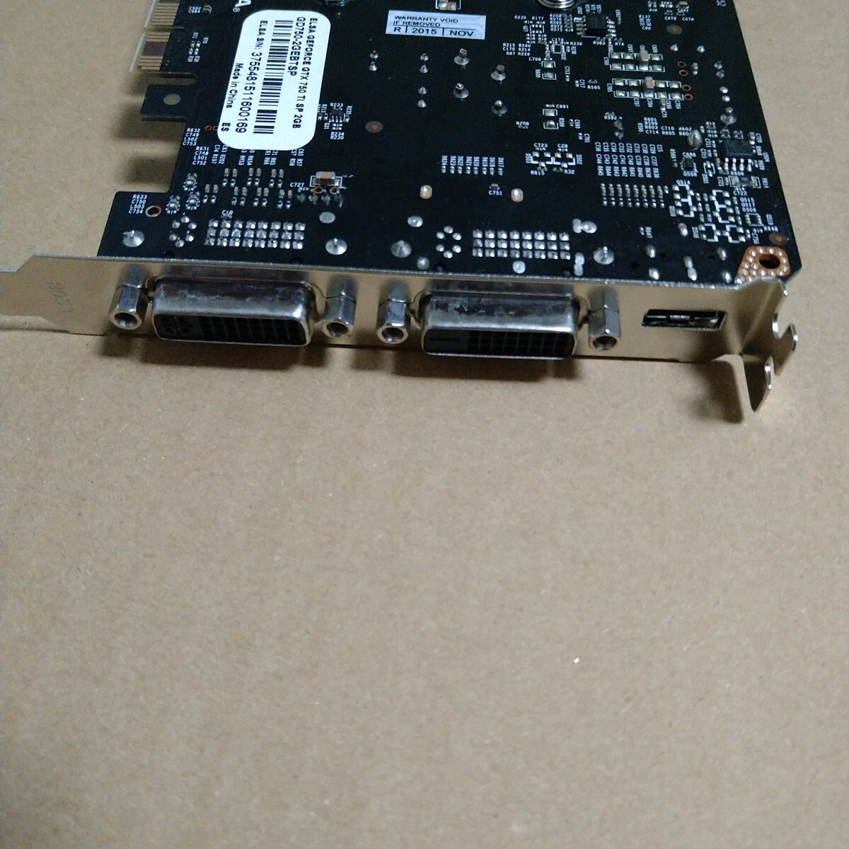 NVIDIA GeForce GTX 750 Ti ［PCI-Express x16・2GB］ ELSA GeForce GTX 750 Ti SP 2GB　GD750-2GERTSP
