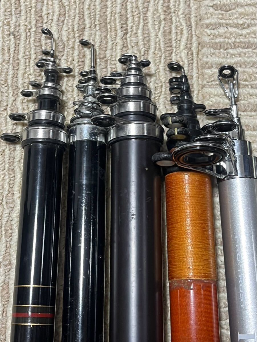 7000円 磯竿 投げ竿 12本まとめ売り シマノ オリンピア RYOBI 7000円 磯竿 投げ竿 12本まとめ売り シマノ オリンピア RYOBI