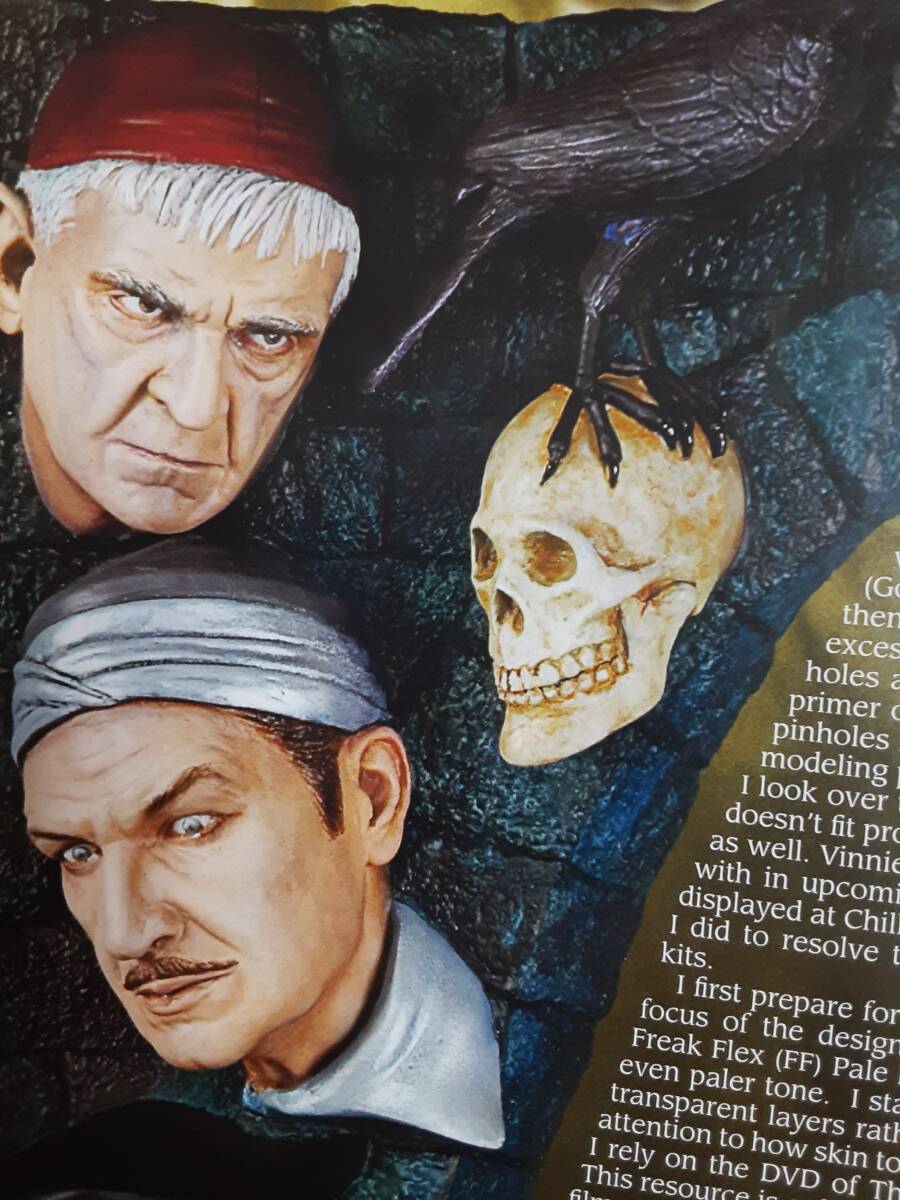 Karloff&Lorre&Price steven parke ガレージキット Yahoo!オークション - Karloff&Lorre&Price steven parke