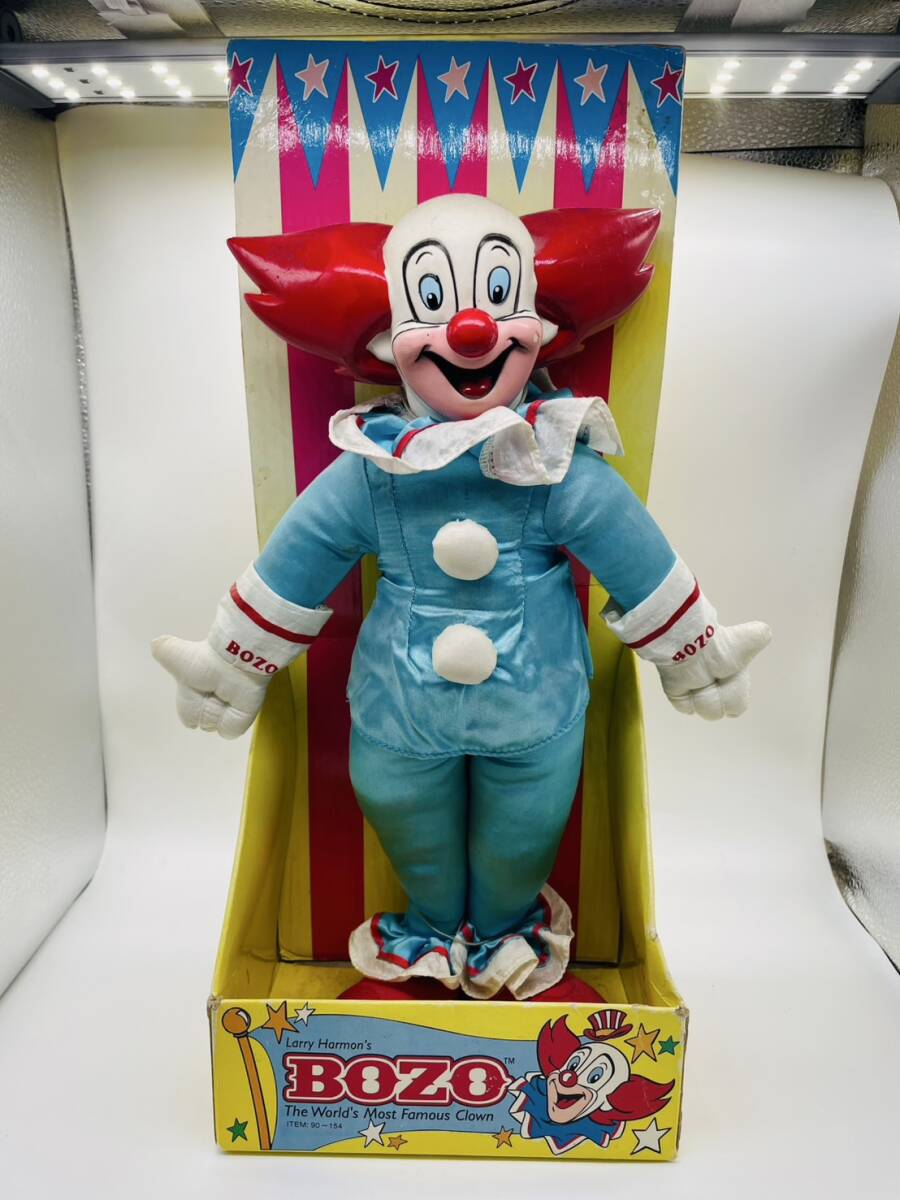 現状品】BOZO ピエロ おもちゃ 人形まとめ アンティーク レトロ 現状品】BOZO ピエロ おもちゃ 人形まとめ アンティーク レトロ
