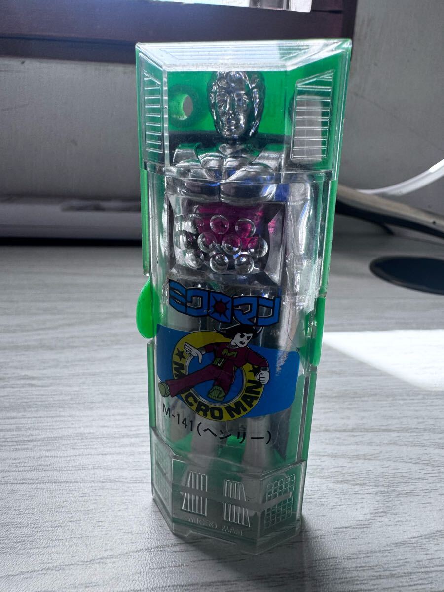 貴重 レア メッキ 旧タカラ 昭和 当時物 ミクロマン ヘンリー 貴重 レア メッキ 旧タカラ 昭和 当時物 ミクロマン ヘンリー