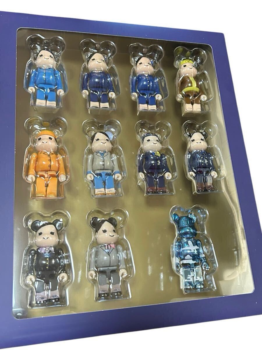 BE@RBRICK for ANA ANA創立70周年記念 歴代制服コレクション 100 BE@RBRICK for ANA ANA創立70周年記念 歴代制服コレクション 100
