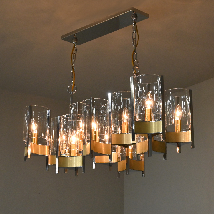  редкий Италия Gaetano Sciolari люстра 12 лампа 70 годы Vintage /kasi-naFlos artemide Fontana Arte geo ponti