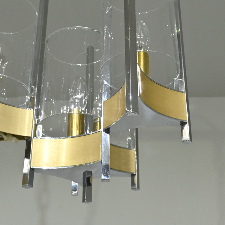  редкий Италия Gaetano Sciolari люстра 12 лампа 70 годы Vintage /kasi-naFlos artemide Fontana Arte geo ponti