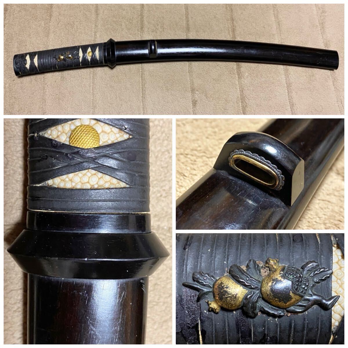 茶刀 茶室刀 揃い目貫 茶道 古武器 護身具 武術 武道 武器 暗器 茶刀 茶室刀 揃い目貫 茶道 古武器 護身具 武術 武道 武器 暗器