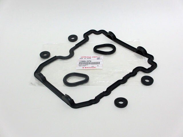 ZZR250・エリミネーター250 ヘッドカバーガスケット3点セット_画像1