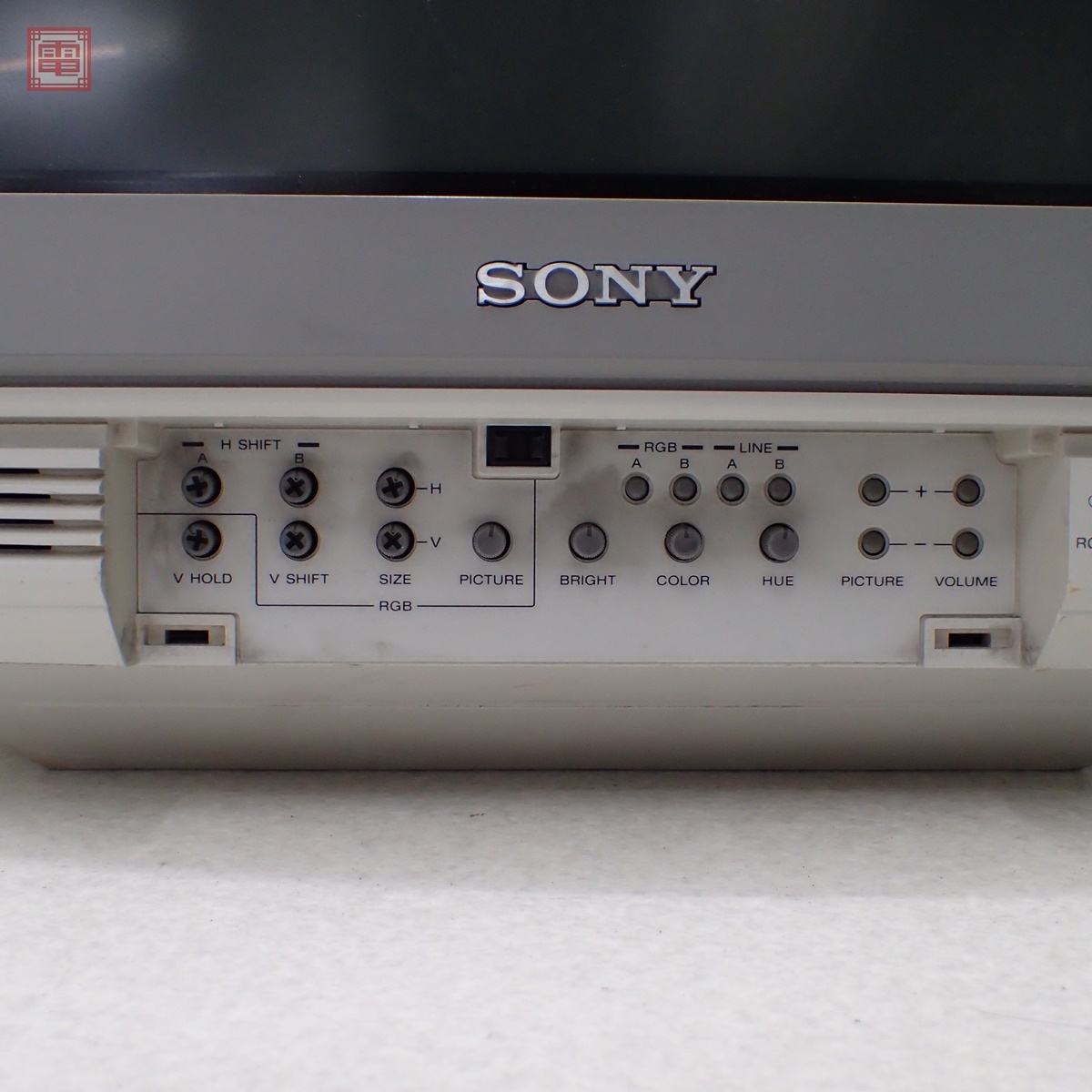 SONY トリニトロン カラービデオモニター GVM-1412 Trinitron SONY トリニトロン カラービデオモニター GVM-1412 Trinitron