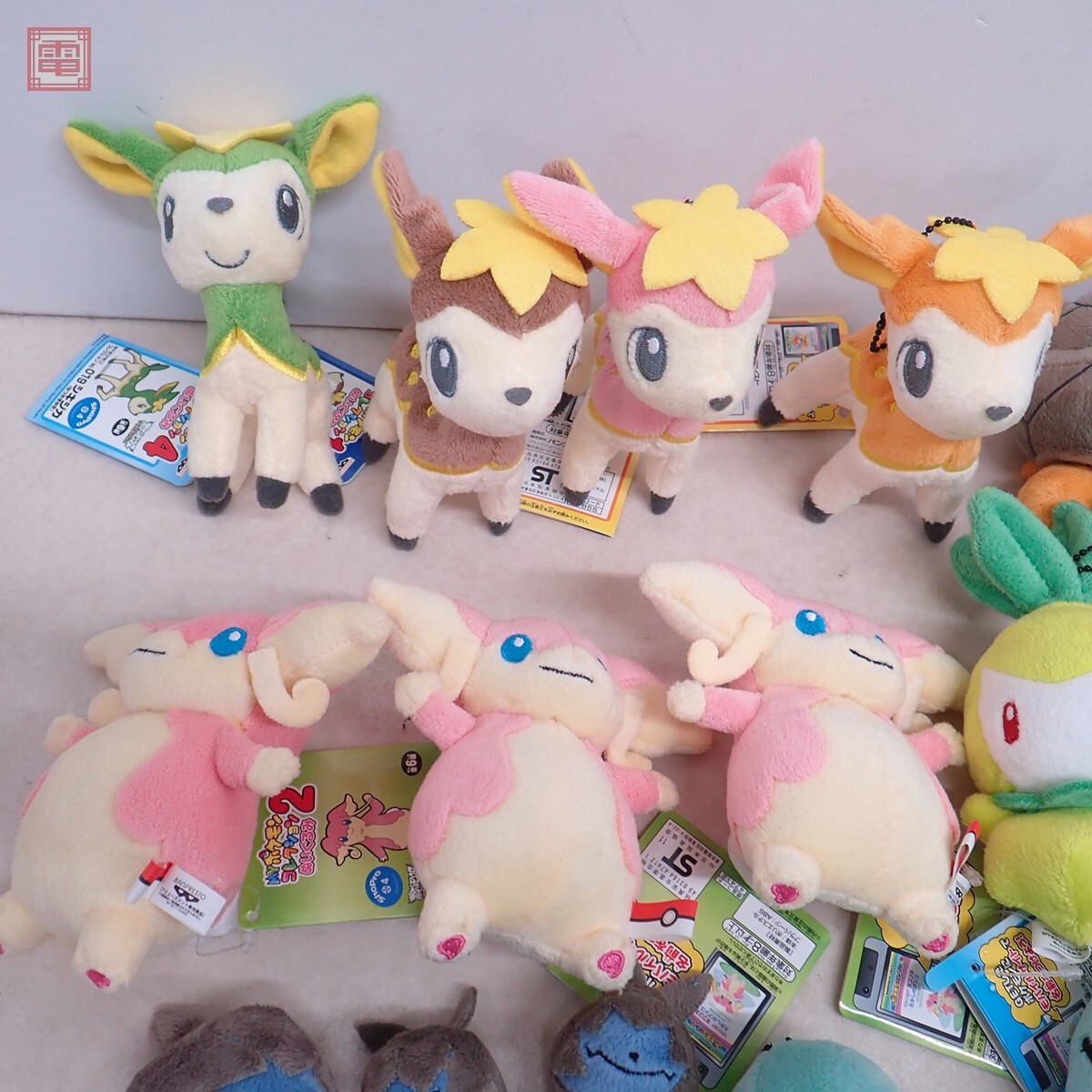 MYポケモンコレクション ぬいぐるみ まとめて26体セット 紙タグ MYポケモンコレクション ぬいぐるみ まとめて26体セット 紙タグ