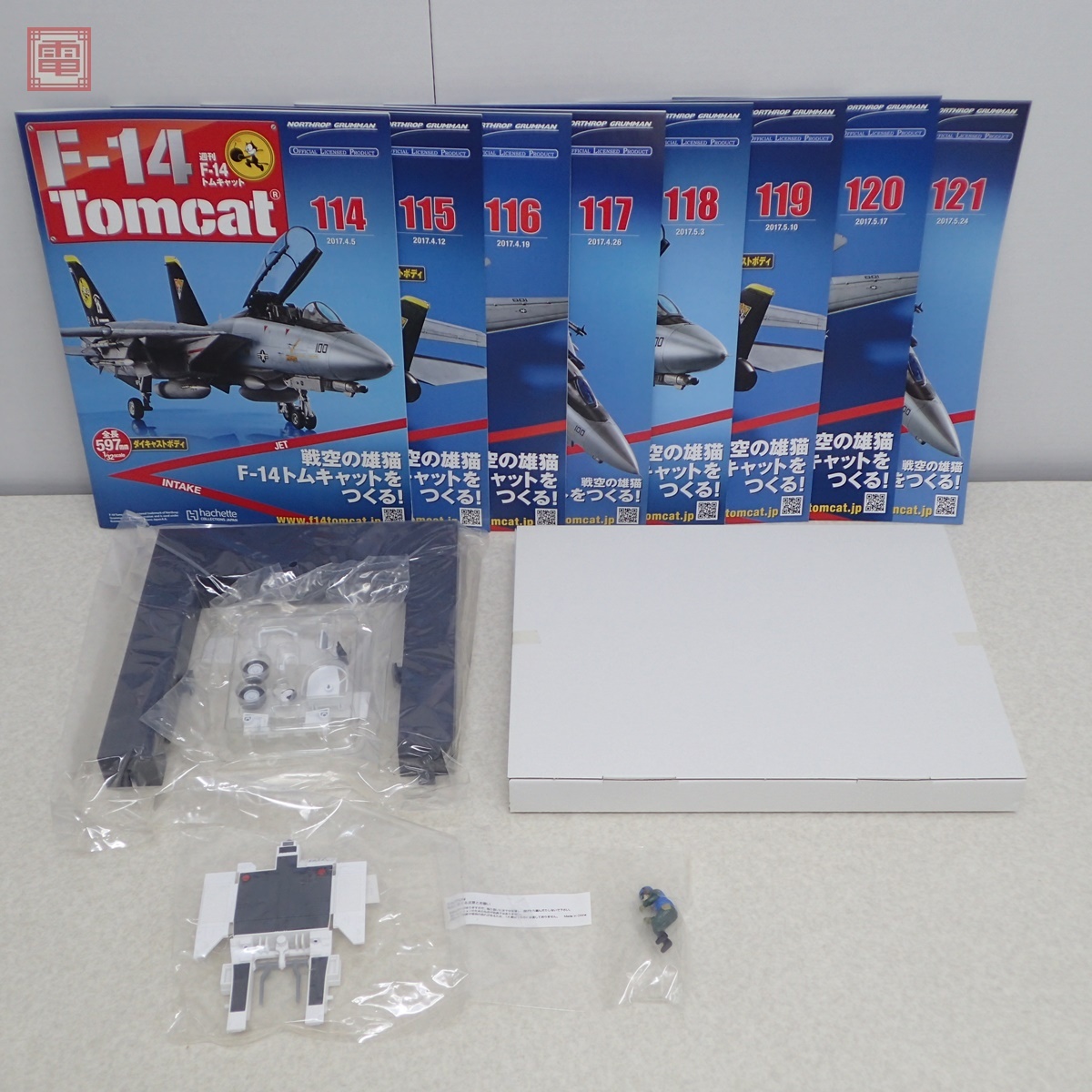 未開封 アシェット 1/32 週刊 F-14 トムキャットをつくる 延長号 未開封 アシェット 1/32 週刊 F-14 トムキャットをつくる 延長号