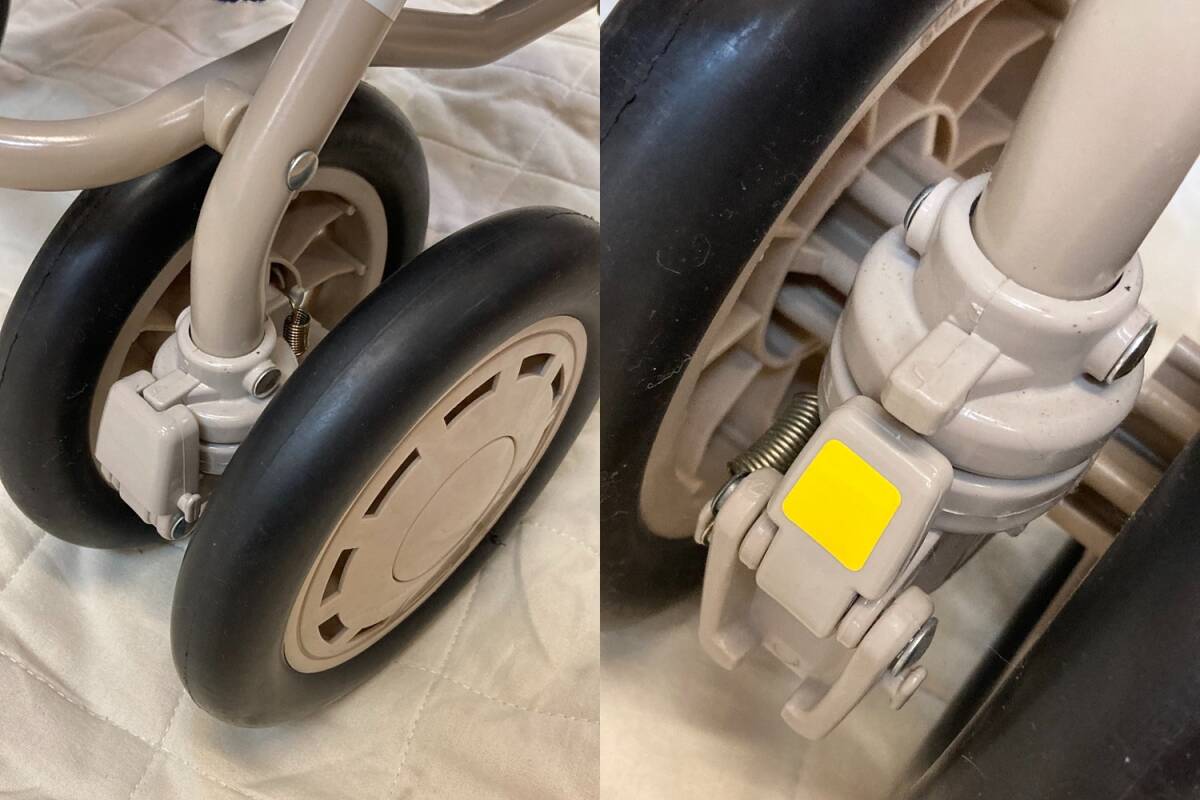  Zojirushi baby коляска для пожилых солнечный Holiday U248(pi- кок голубой ) стандартный DX модель б/у D4