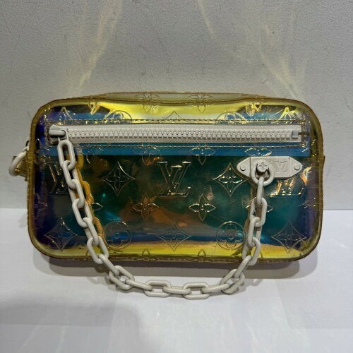 LOUIS VUITTON 2019 MONOGRAM PRISM POCHETTE VOLKA M55261 ルイヴィトン モノグラム プリズム ポシェット ヴォルガ_画像1