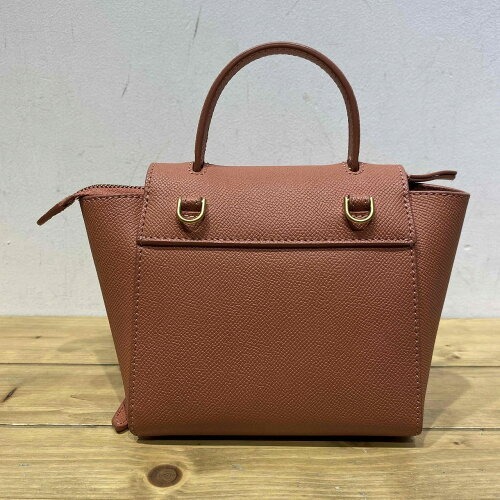 CELINE PICO BELT BAG 194263 Celine pico ремень сумка 2WAY сумка на плечо Mini ручная сумочка кожа Pink Lady -s
