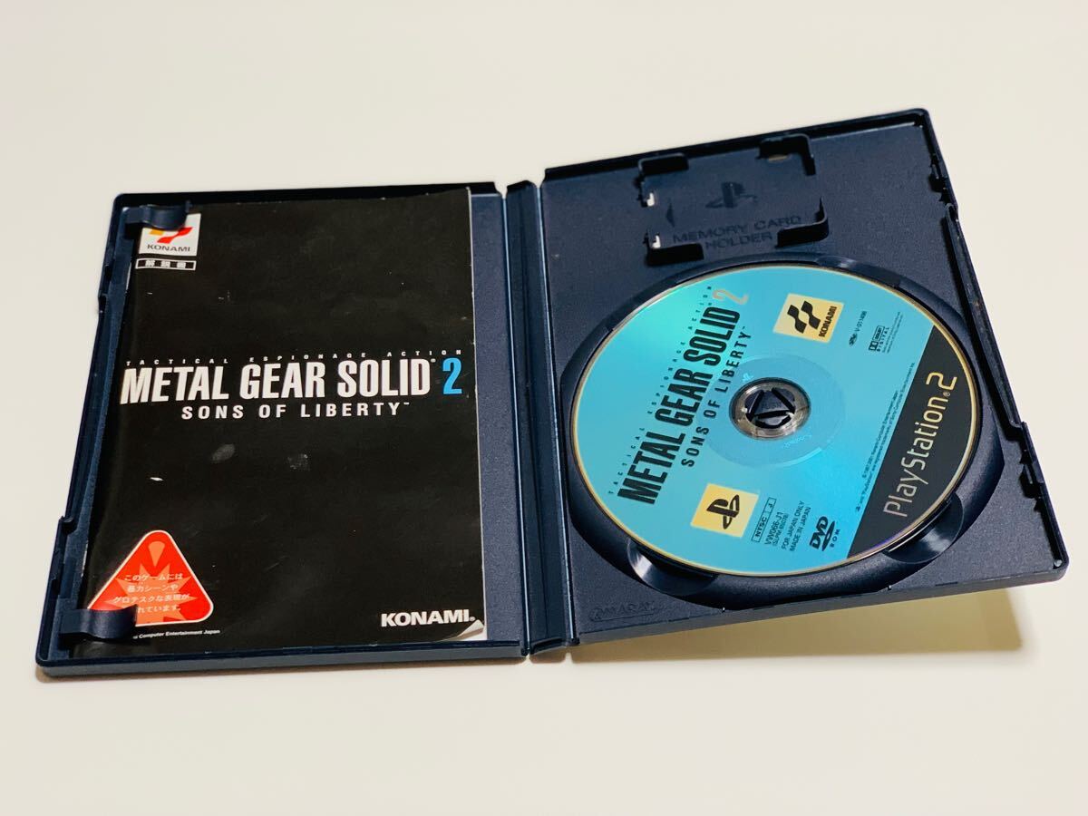 METAL GEAR SOLID 2 SONS OF LIBERTY PS2 PlayStation 2 メタルギアソリッド2