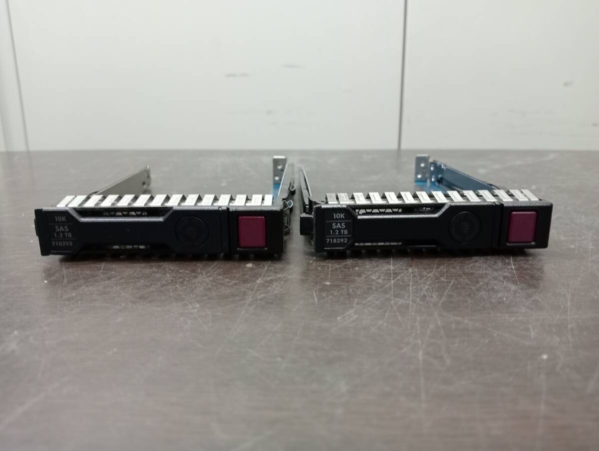 【YHD0605】★HP サーバーストレージ用 2.5inch HDDマウンタ 2臺まとめて★JUNK
