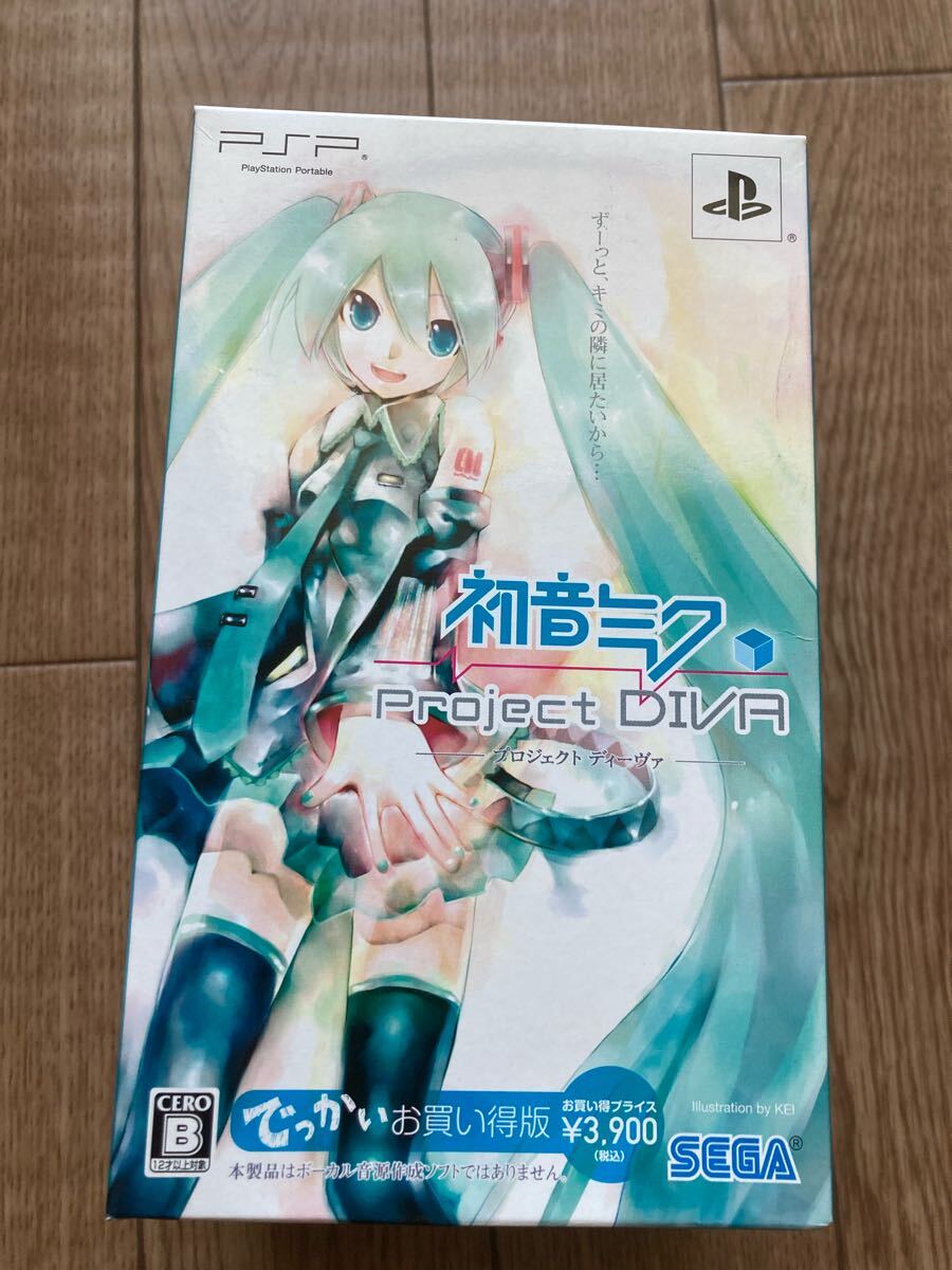 未開封 PSP 初音ミク -Project DIVA- でっかいお買い得版