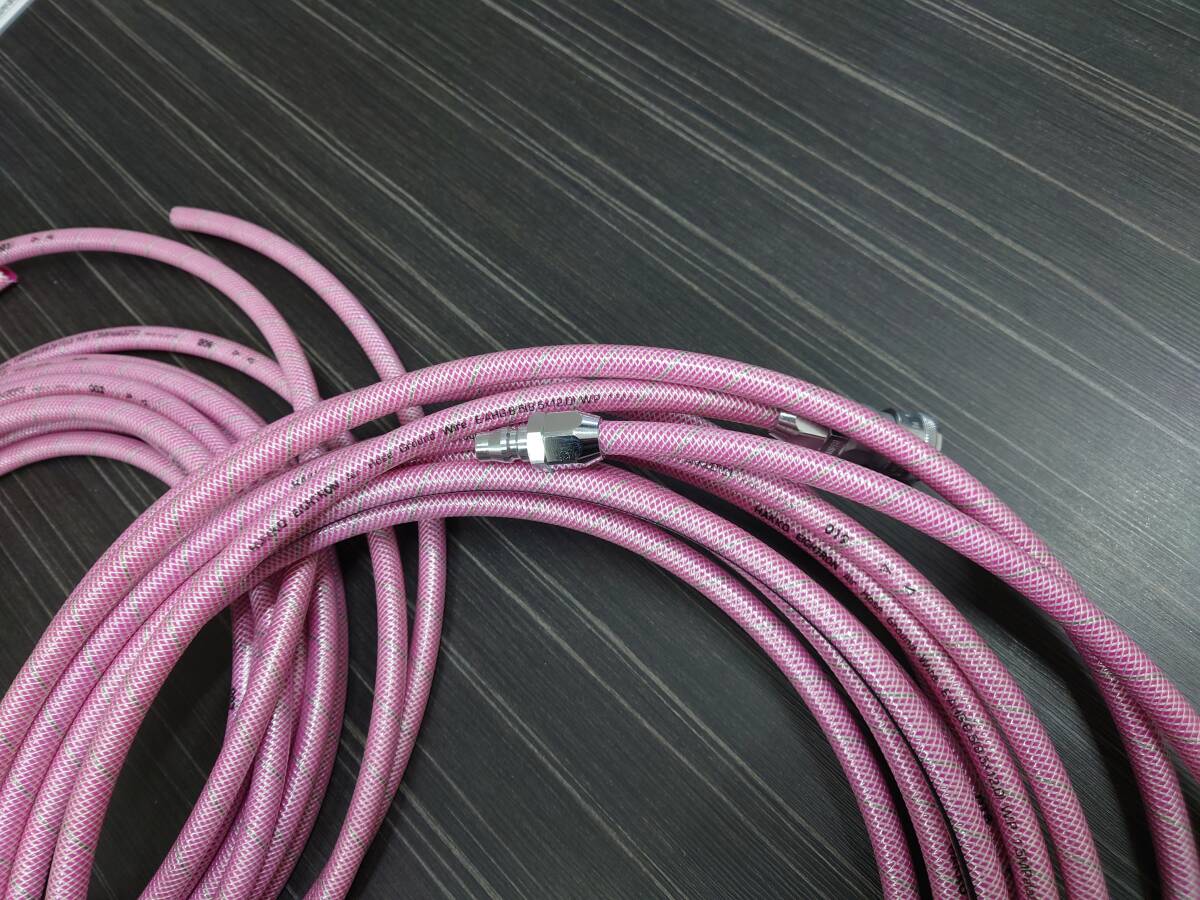 HAKKO 八興 エアホース 静電気防止 内径8.5 アース線入り 10m×2 未使用と使用済み